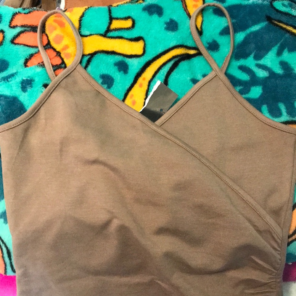 Tan Forever 21 Bodycon Dress!